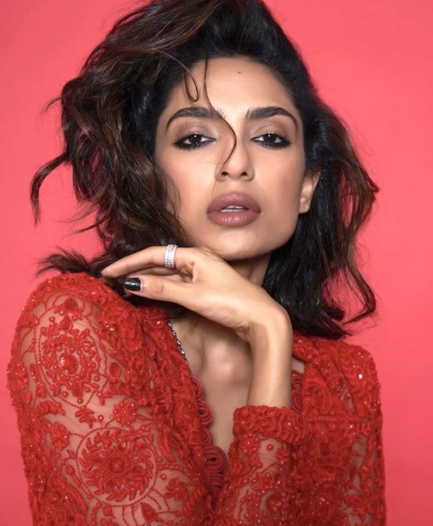 Sobhita Dhulipala Looks Fiery In Red Lace Gown And Jimmy Choo Heels For