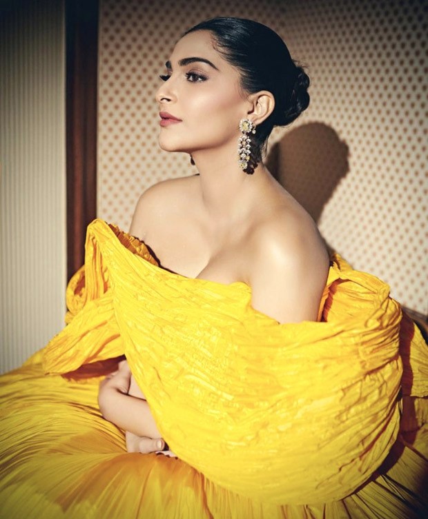 Sonam Kapoor looks like a flower in full bloom in beautiful marigold gown at the red carpet of Red Sea International Film Festival in Saudi Arabia 