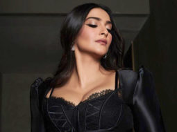 Sonam Kapoor makes a statement in her black outfit