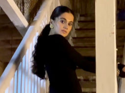 Taapsee Pannu looks gorgeous in all-black attire