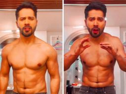 Shirtless Varun Dhawan grooving on ‘Jugjugg Jeeyo’ is a sight to sore eyes; watch