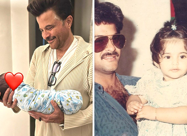 Sonam Kapoor shares unseen photo of son Vayu with Anil Kapoor on latter's birthday; see pics