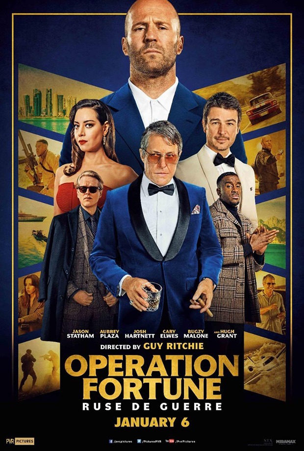 Guy Ritchie and Jason Statham team up for Operation Fortune, to release in theatres on January 6, 2023