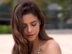 Aamna Shariff enjoys beachy afternoon dressed in a nude dress