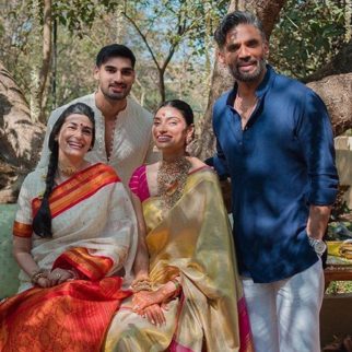 Ahan Shetty shares unseen pictures from his sister Athiya Shetty and KL Rahul’s wedding functions