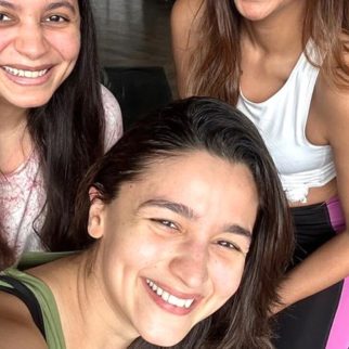 Fans are in awe of Alia Bhatt's natural beauty as she does surya namaskara with her sister Shaheen Bhatt