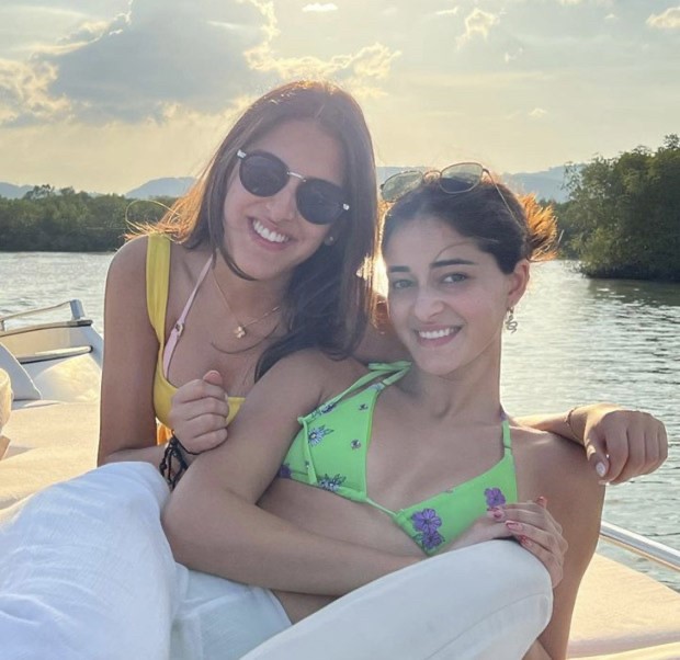 Ananya Panday, donning a fun bikini top and joggers, is having the time of her life in Phuket