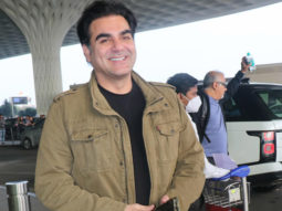 Arbaaz Khan smiles for paps as he gets clicked at the airport