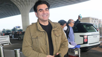 Arbaaz Khan smiles for paps as he gets clicked at the airport