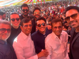 Arjun Rampal and Abbas-Mustan see off the mass wedding of 67 couples in Baroda