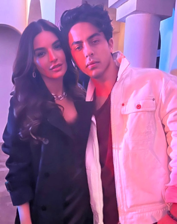 Aryan Khan poses with Pakistani actress Sadia Khan at New Year Eve’s party in Dubai, see photo 