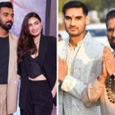 Athiya Shetty tied the knot with K L Rahul, confirms Suniel Shetty; brother Ahan Shetty distributes sweets to the media