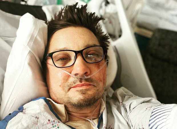Avengers star Jeremy Renner shares photo from hospital after snow plowing accident 'Too messed up to type now' Avengers star Jeremy Renner shares photo from hospital after snow plowing accident 'Too messed up to type now'