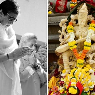 Amitabh Bachchan celebrates Abhishek Bachchan’s birthday as per traditional calendar and Basant Panchami together