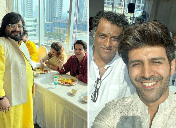 Anurag Basu celebrates Saraswati Puja with Kartik Aaryan, Rajkummar Rao, Abhishek Bachchan and many more; see pictures