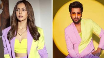 Fashion Faceoff: Rakul Preet Singh or Vicky Kaushal, who styled Nirmooha’s dual toned pant-suit better