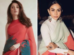 Fashion Faceoff: Tamannaah Bhatia or Rakul Preet Singh, who styled Payal Khandwala’s silk organza saree better?