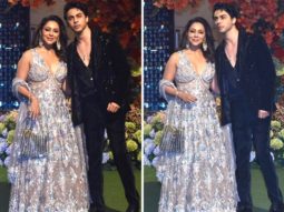 Gauri Khan and son Aryan Khan make a flamboyant appearance at Anant Ambani & Radhika Merchant’s engagement party