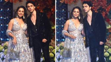 Gauri Khan and son Aryan Khan make a flamboyant appearance at Anant Ambani & Radhika Merchant’s engagement party