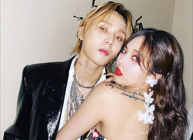 HyunA and Dawn are reportedly back together romantically; Dawn signs new contract with AREA