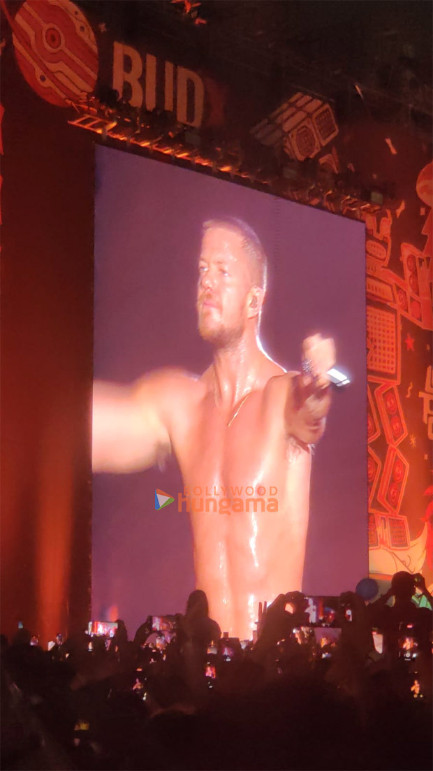 Imagine Dragons’ Dan Reynolds goes shirtless as he says ‘I love you Mumbai’ during their enthralling first ever concert at Lollapalooza India 