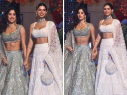 Janhvi Kapoor and Khushi Kapoor add much-needed bling to Anant Ambani & Radhika Merchant’s engagement party with extravagant, shimmering lehengas