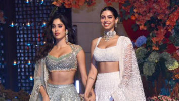 Janhvi and Khushi Kapoor look mesmerizing as they attend Anant Ambani’s engagement ceremony