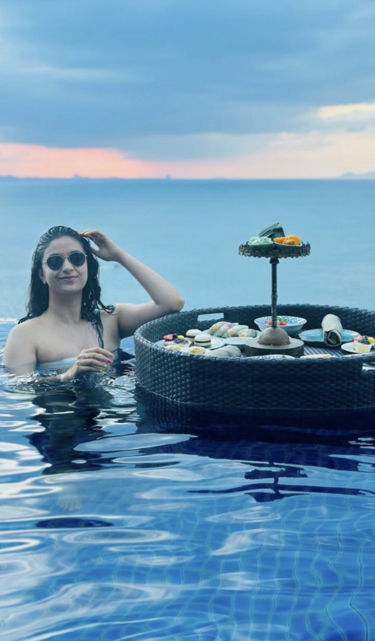 Keerthy Suresh shares holiday postcards from Thailand which include picture-perfect images of the beach, sunset, and beauty
