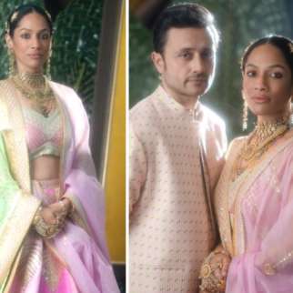 Masaba Gupta ties the knot with actor Satyadeep Misra in an intimate ceremony wearing her own designer label