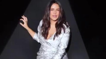 Neha Dhupia looks gorgeous in high slit wrap dress