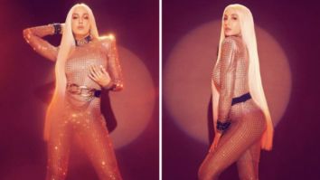 Nora Fatehi upped the bling ante with her blingy jumpsuit and blonde wig