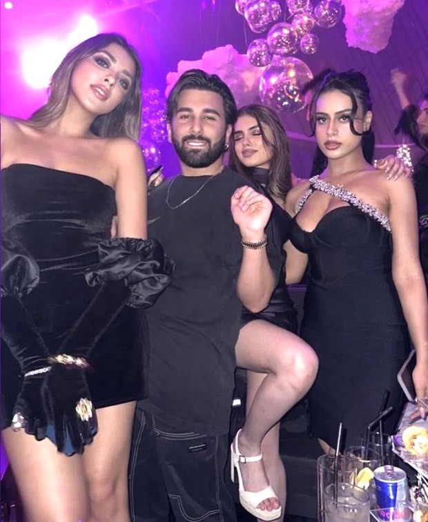 Nysa Devgan rings in the New Year with pals in Dubai while flaunting a ...