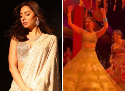 Pakistani actress Mahira Khan grooves to the beats of Govinda song 'Husn  Hai Suhana' and Ranbir Kapoor's 'Dance Ka Bhoot' at a wedding, videos go  viral : Bollywood News - Bollywood Hungama