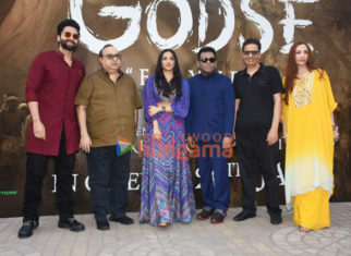 Photos: A R Rahman, Rajkumar Santoshi, Jackky Bhagnani and others snapped at song launch event of Gandhi Godse – Ek Yudh