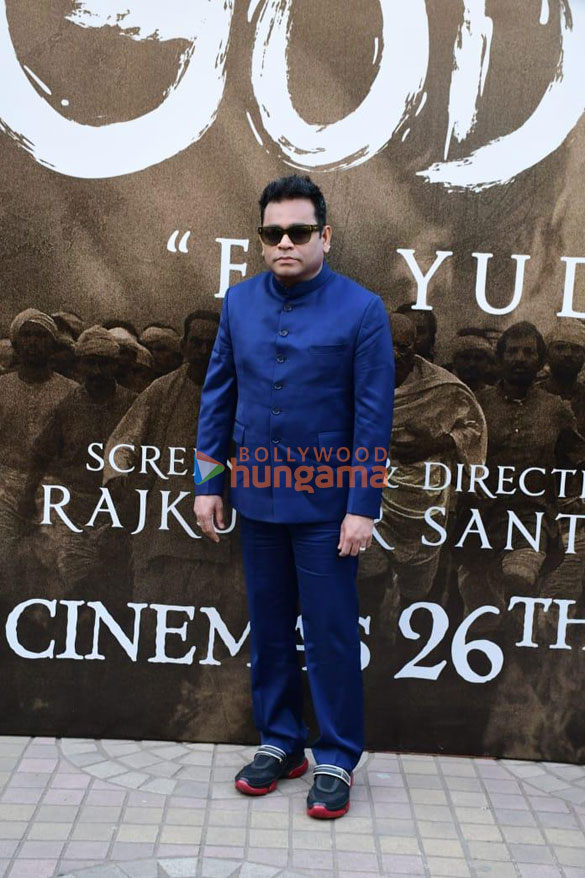 photos a r rahman rajkumar santoshi jackky bhagnani and others snapped at gandhi godse ek yudhs song launch event 7