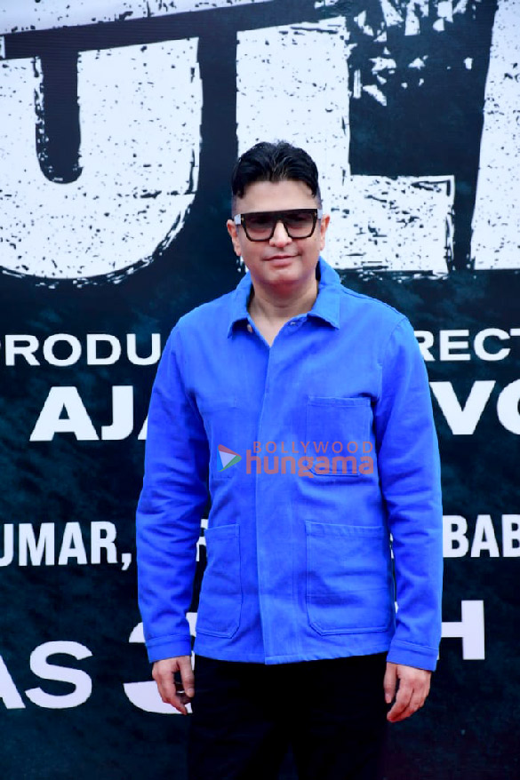 photos ajay devgn tabu and bhushan kumar grace the second teaser launch of bholaa 5