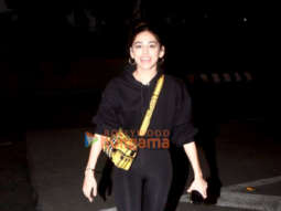 Photos: Alaya F, Disha Patani and Riteish Deshmukh snapped at the airport