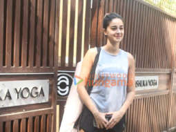 Photos: Ananya Panday spotted at Anshuka Yoga in Bandra