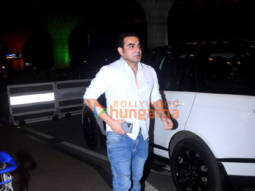 Photos: Arbaaz Khan, Malaika Arora, Gauahar Khan and Mandira Bedi snapped at the airport
