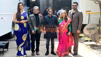 Photos: Arjun Kapoor and Tabu snapped promoting their film Kuttey on sets of Indian Idol