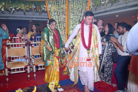 photos celebs attend the wedding ceremony of rushad rana and ketaki walawalkar 3