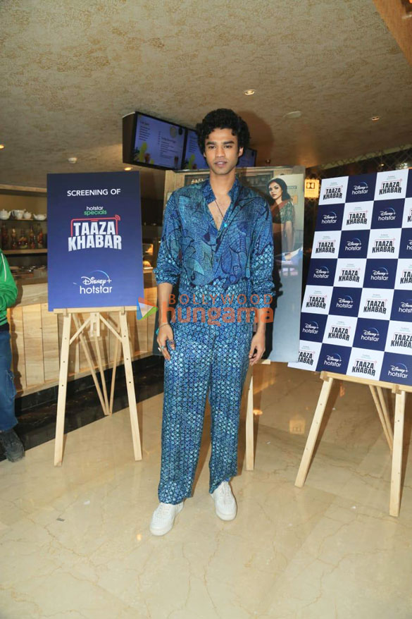 photos celebs grace the special screening of the show taaza khabar 10