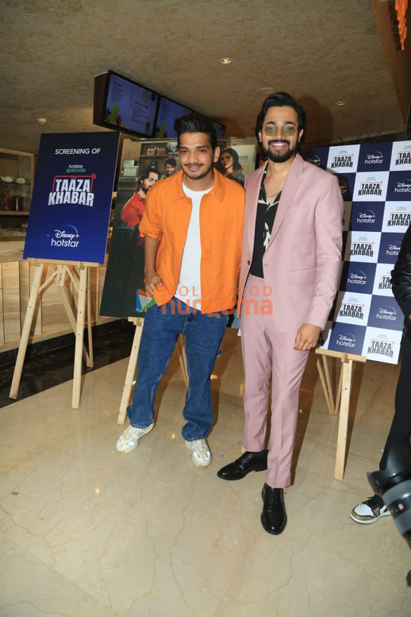 photos celebs grace the special screening of the show taaza khabar 9