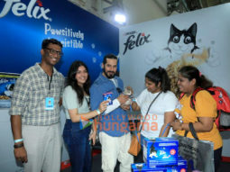 Photos: Dino Morea snapped spending time with furry friends at Pet Fed Mumbai