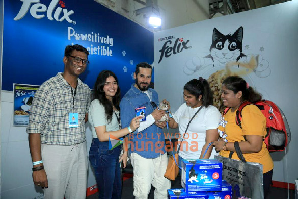 Photos: Dino Morea snapped spending time with furry friends at Pet Fed Mumbai
