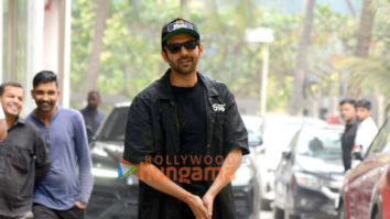 Photos: Kartik Aaryan and Diljit Dosanjh snapped at T-Series office in Andheri
