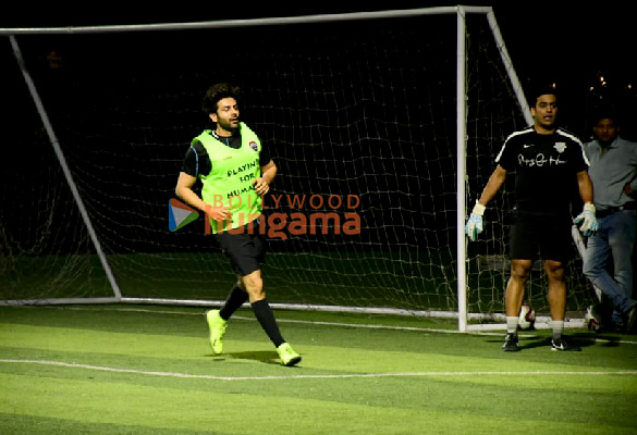 photos kartik aaryan snapped during a football match in juhu 2