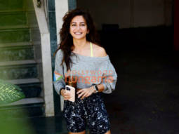 Photos: Kriti Kharbanda spotted at a gym in Bandra