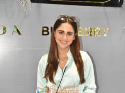 Photos: Krystle D’Souza snapped at the inauguration of Vijay Opticians’ store in Bandra