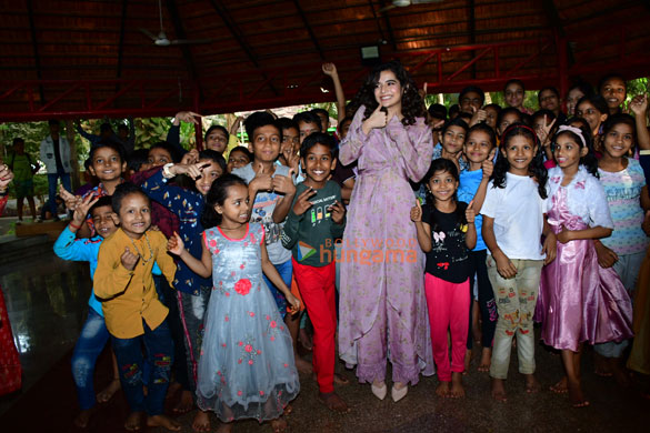 Photos: Mithila Palkar celebrates her birthday with underprivileged kids in Angle Xpress NGO | Parties & Events